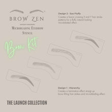 Load image into Gallery viewer, Pro Deluxe Luxury Eyebrow Stencil Kit