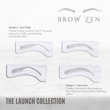 Load image into Gallery viewer, Microblading Eyebrow Stencils - The Launch Collection