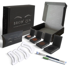 Load image into Gallery viewer, Pro Deluxe Luxury Eyebrow Stencil Kit
