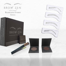 Load image into Gallery viewer, Pro Deluxe Luxury Eyebrow Stencil Kit
